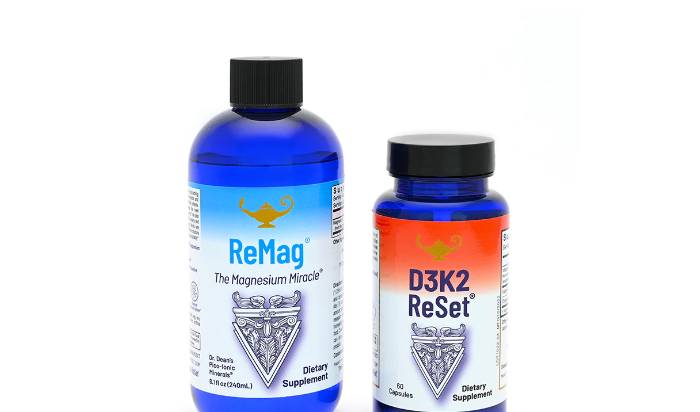 ReMag® Liquid Magnesium + D3K2 ReSet® Bundle image