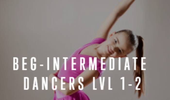 BEG-INTERMEDIATE DANCERS LVL 1-2  CLASSES