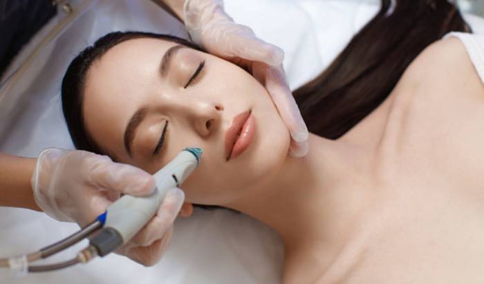 Hydrafacial glow image