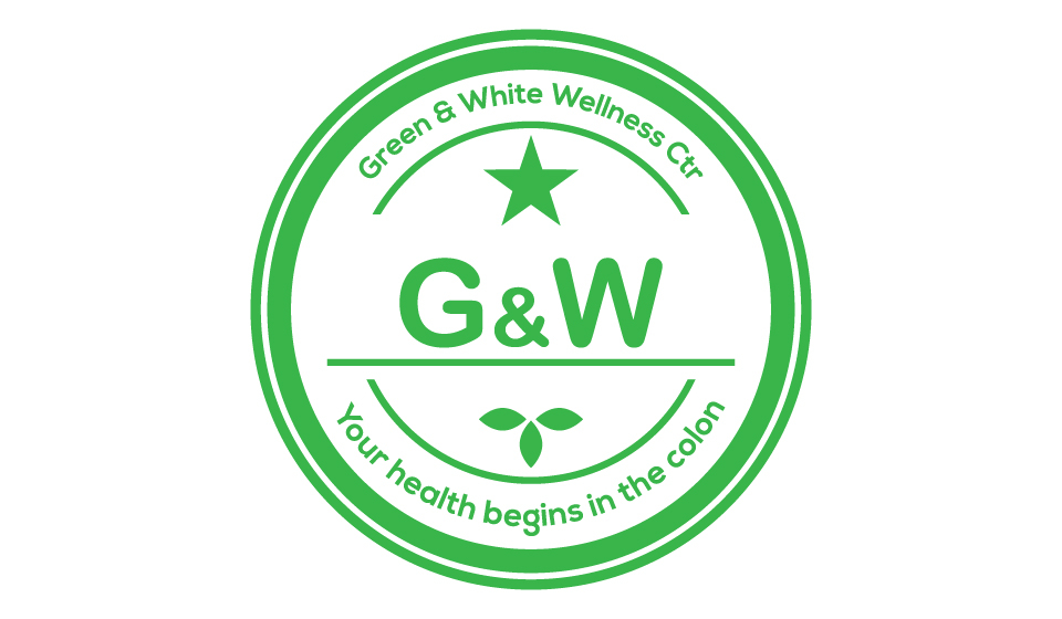 Colon Hydrotherapy NJ - Green & White Wellness Logo