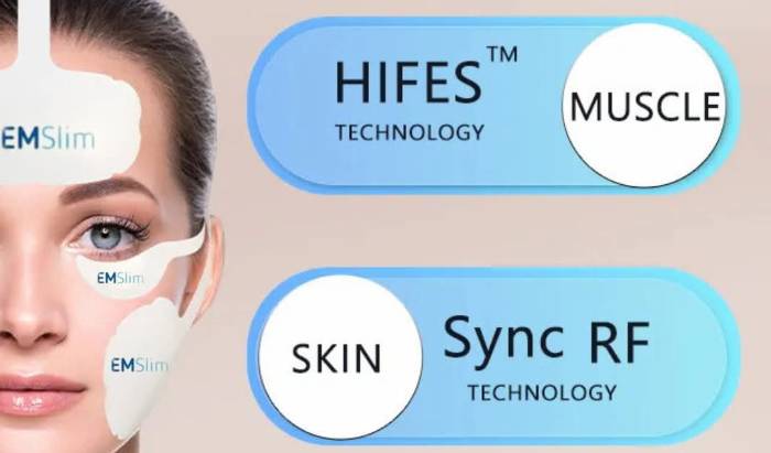 EmSlim Facial image