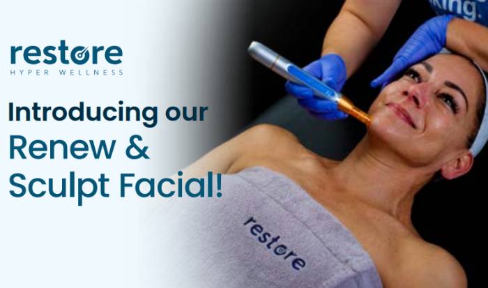 Renew & Sculpt Facial image