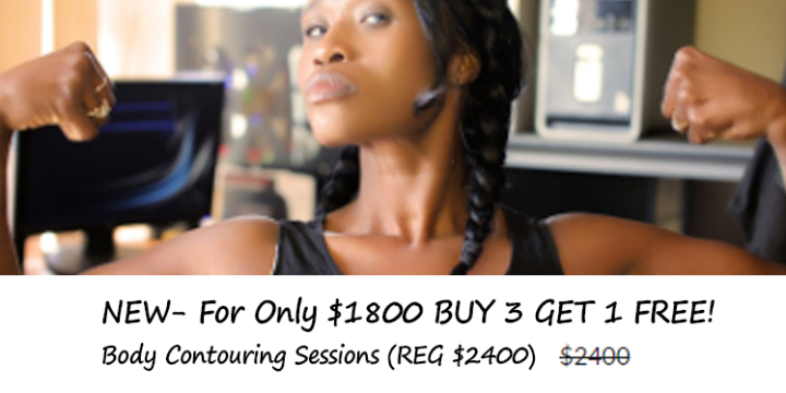NEW- For Only $1800 BUY 3 GET 1 FREE! Body Contouring Sessions - Partner Offer Image
