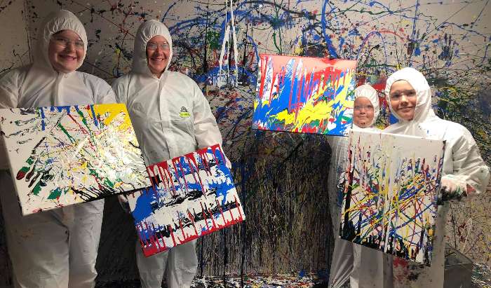 Splatter Paint Room article image