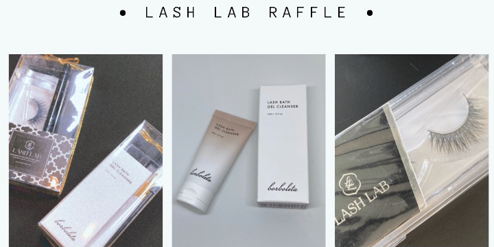 Win Lash Extension After Care Kit for ONLY $5 - Lash Lab Raffle! - Partner Offer Image