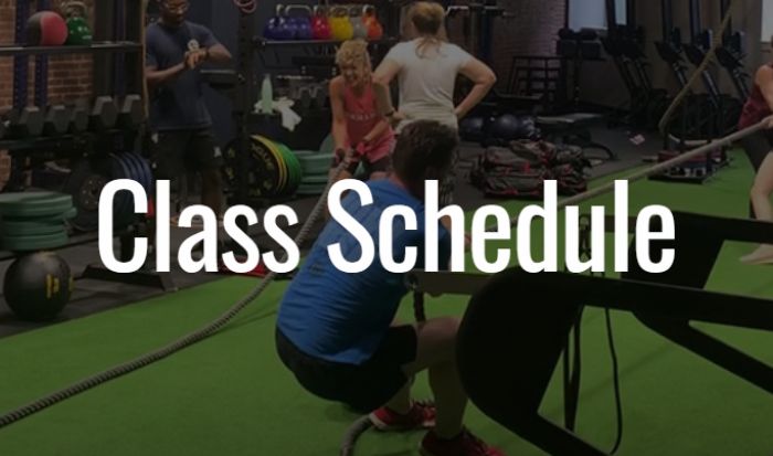 CLASS SCHEDULE article image