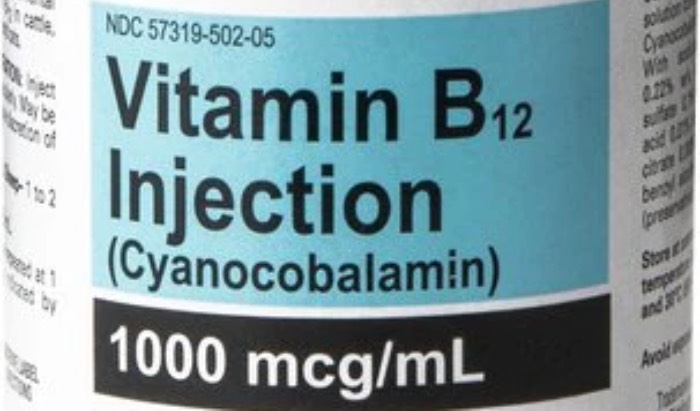 Weekly B-12 injections 5 injections $100 image