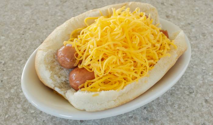 Skyline chili double weiner with cheese image