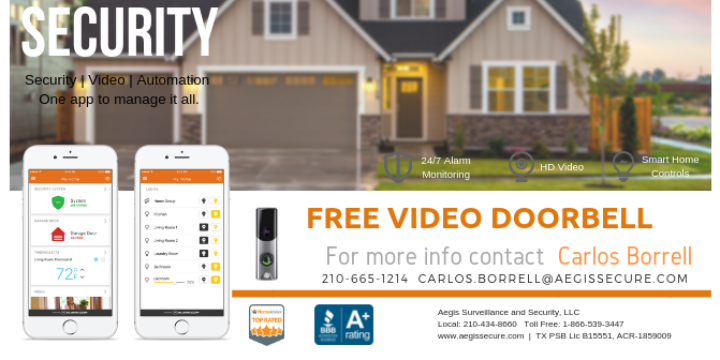 EXCLUSIVE/New Client Offer Free Camera Door-Bell - Partner Offer Image