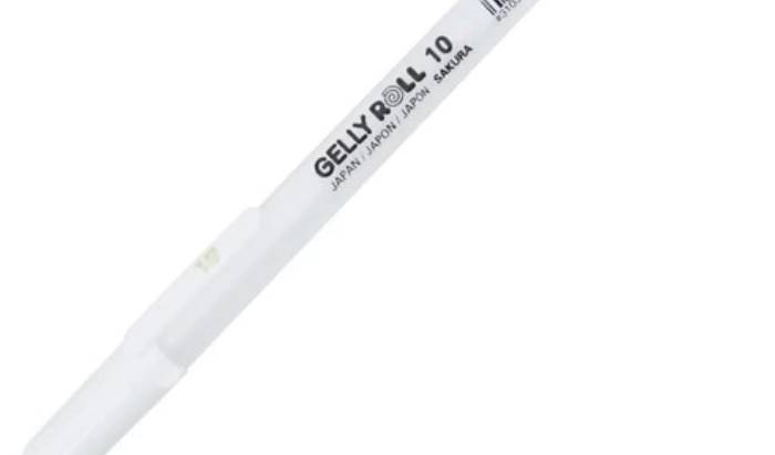 Gelly Roll White Pen image