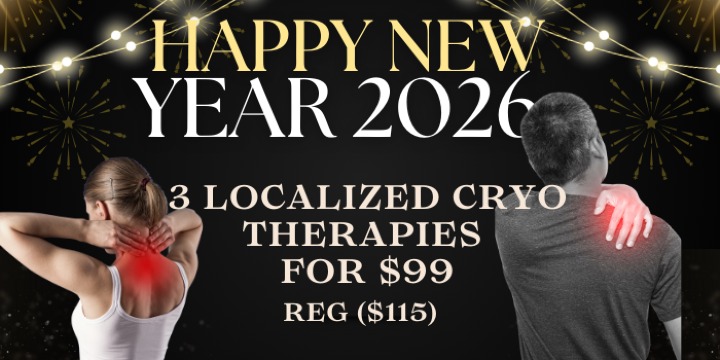 ❄️ 3 Localized Cryo Therapy Sessions – $99 (Reg. $115) offer image