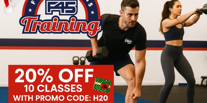 Holiday Special: 20% off 10 Class Pack! Use Promo Code H20 offer image