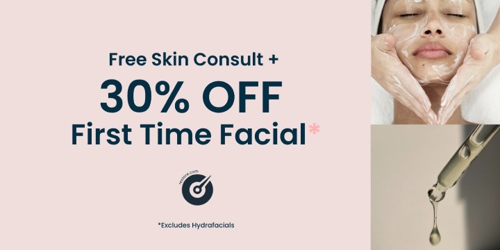 FREE Skin Consult + 30% OFF First Facial *Excludes Hydrafacial offer image