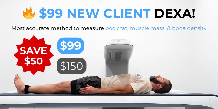 New Client Special! $99 for your FIRST DEXA Scan!  offer image
