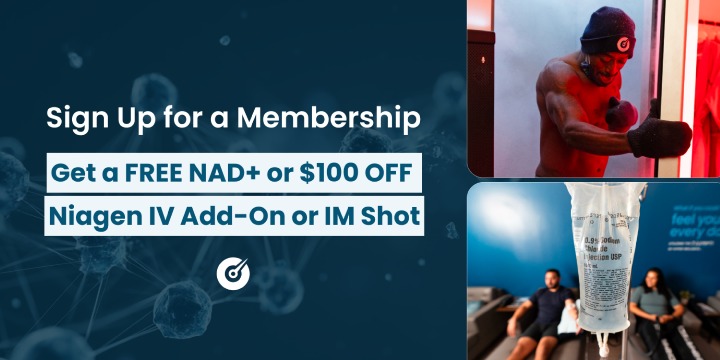 Your Membership—Now With a Free NAD+ Boost or $100 Off Niagen Shot offer image