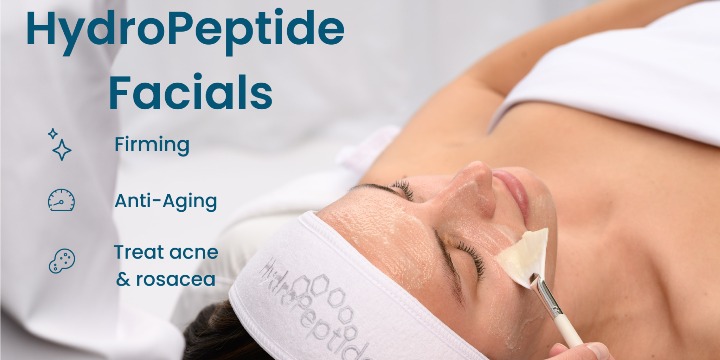 HydroPeptide Facial + B12 Booster + Redlight for $155 offer image