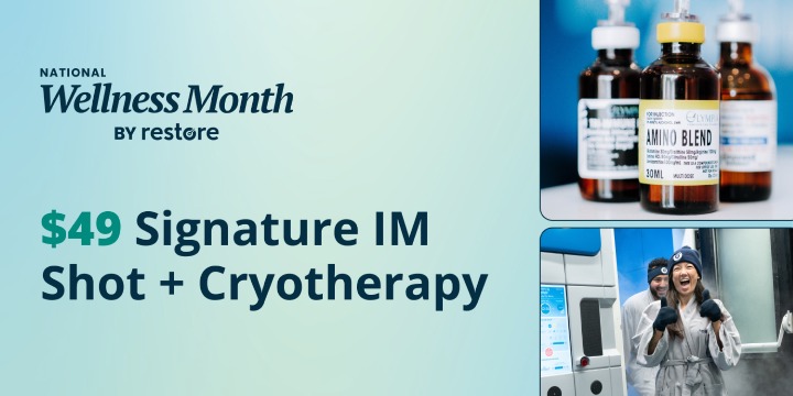 $49 Signature IM Shot + Cryotherapy offer image