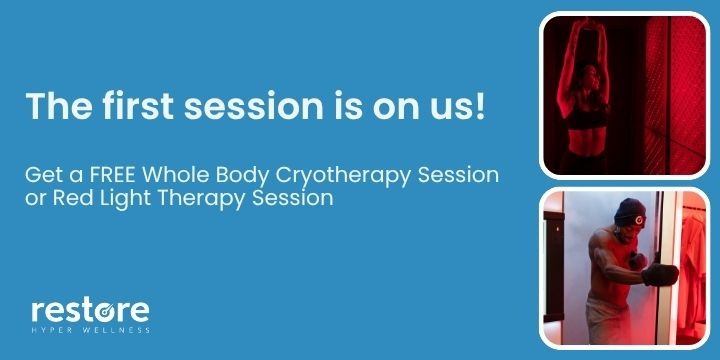FREE Whole Body Cryotherapy or Red Light Therapy Session offer image