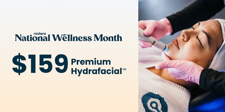 $159 Premium Hydrafacial offer image