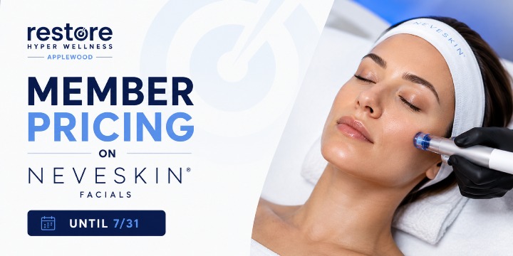 $180 for Neveskin Facial at Restore Hyper Wellness - Wheat Ridge offer image