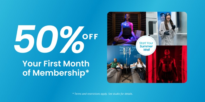50% Your First Month of Membership* offer image