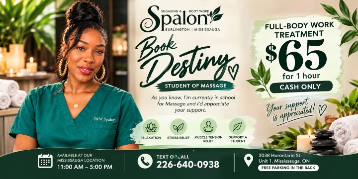 FULL-BODY WORK TREATMENT $65 for 1 Hour (Cash Only) offer image