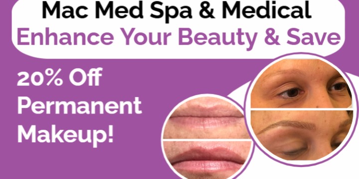 Enhance Your Beauty & Save – 20% Off Permanent Makeup! offer image