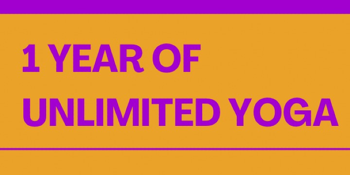 1 Year Unlimited Yoga END OF YEAR SALE offer image