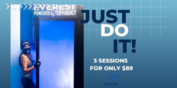 Whole Body Cryo-Three Sessions for Only $89 offer image
