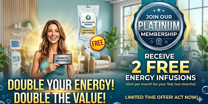 Platinum Perks: 2 FREE Energy Infusions offer image
