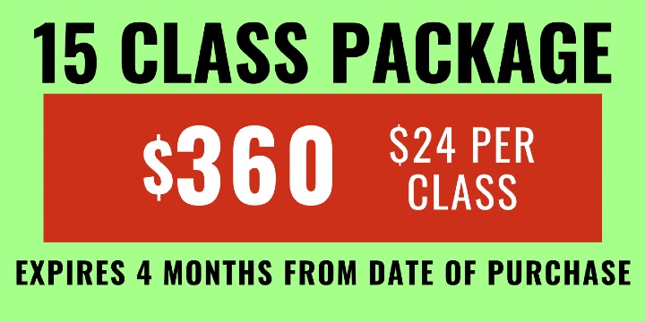 15 Class Pack Fall Sale offer image