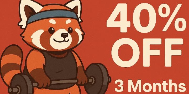 40% OFF 3-Month Membership! offer image