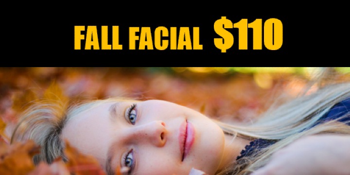 Customized Fall Facial  offer image