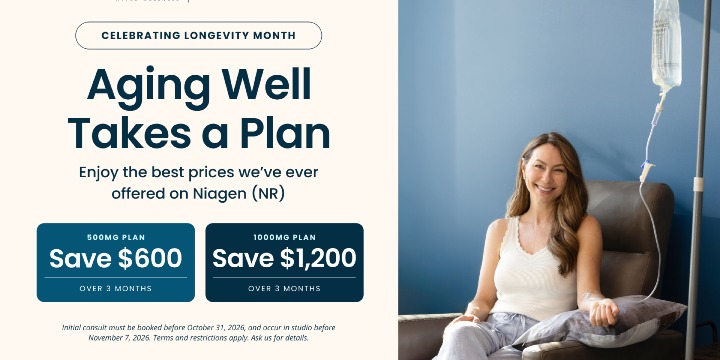 Save More this Longevity Month with NAD+ offer image