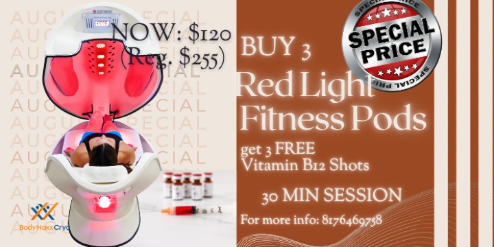 Buy 3 Red Light PoDS-Get 3 Vitamin B12 Shots FREE! offer image