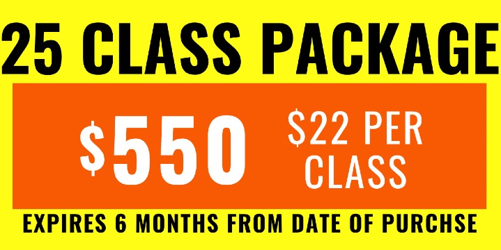 25 Class Package SPRING INTO SAVINGS SALE offer image