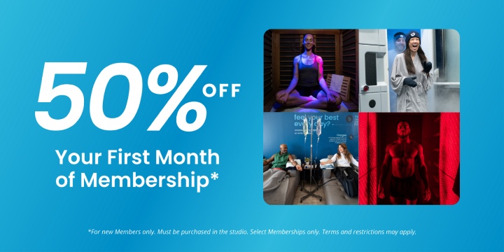 New Year.  New You.  50% off! offer image