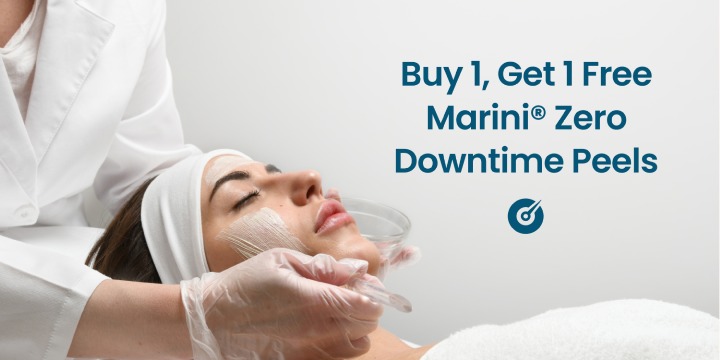 Celebrate Peel Season: Buy 1, Get 1 Free Marini® Zero Downtime Peels offer image