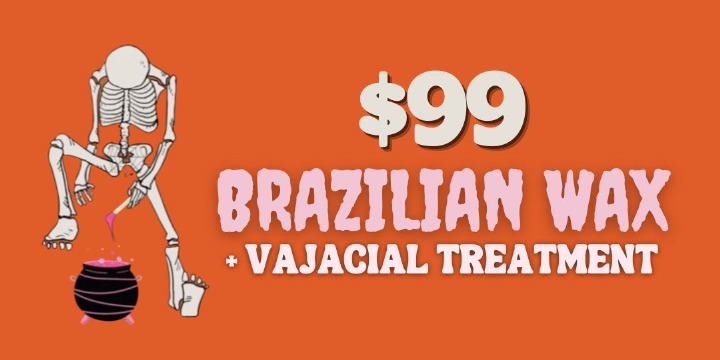 October ONLY! $99 Brazilian Wax + Vajacial Treatment  offer image