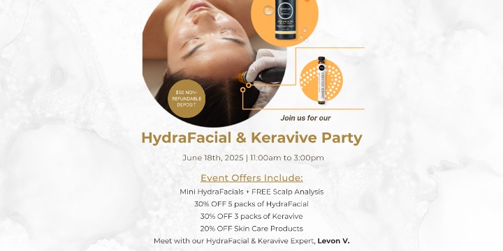Mini HydraFacial & FREE Scalp Assessment ($50 Non-Refundable Deposit Required)) offer image