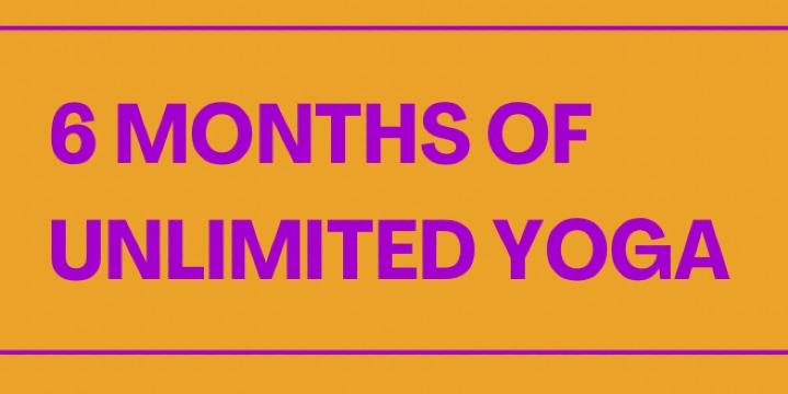 6 Months Unlimited Yoga END OF YEAR SALE offer image
