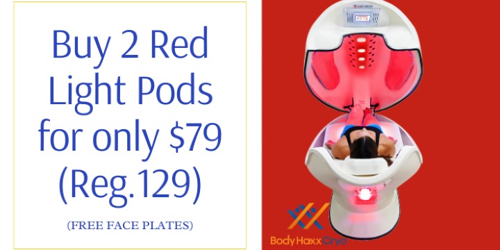 BUY 2 RED LIGHT PODS FOR ONLY $79 (REG.$129) offer image