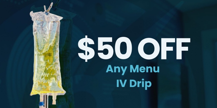 Exclusive! $50 OFF Your First IV Drip!  offer image
