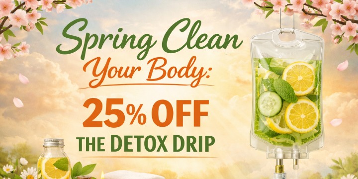 Spring Clean Your Body: 25% Off the Detox Drip offer image