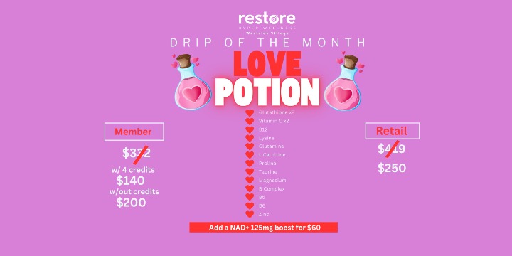 February Drip of the Month- Love Potion offer image
