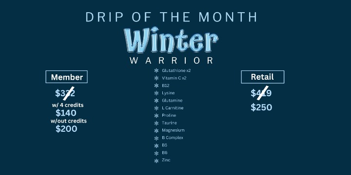 Winter Warrior Drip of the Month offer image