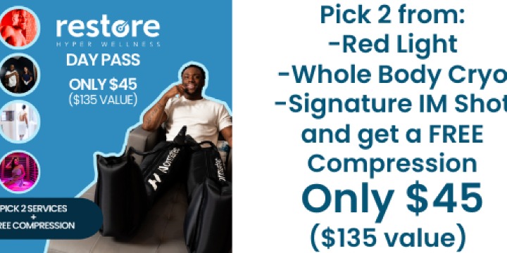 Day Pass for ONLY $45 !! offer image