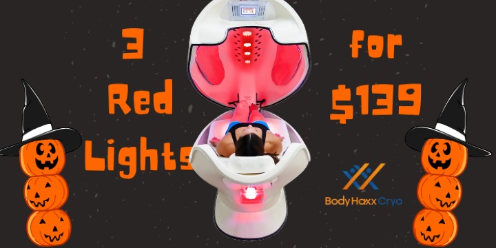 ✨ The Boo-tox: 3 Red Light Pod Sessions ONLY $139 offer image