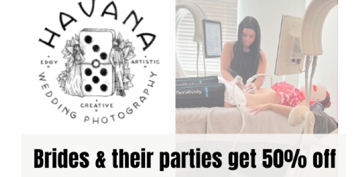 MyHavana Bridal offer: 50% off first treatment of choice offer image