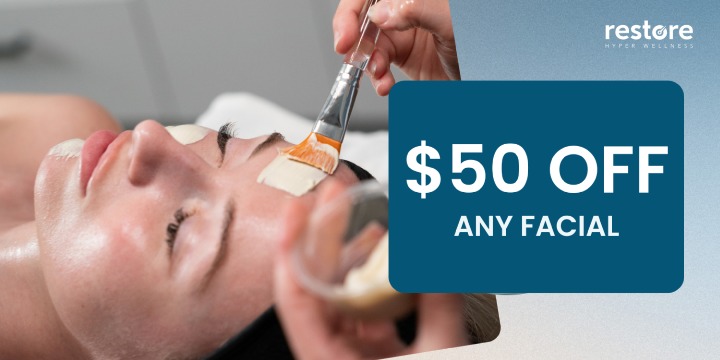 $50 OFF Any Facial  offer image